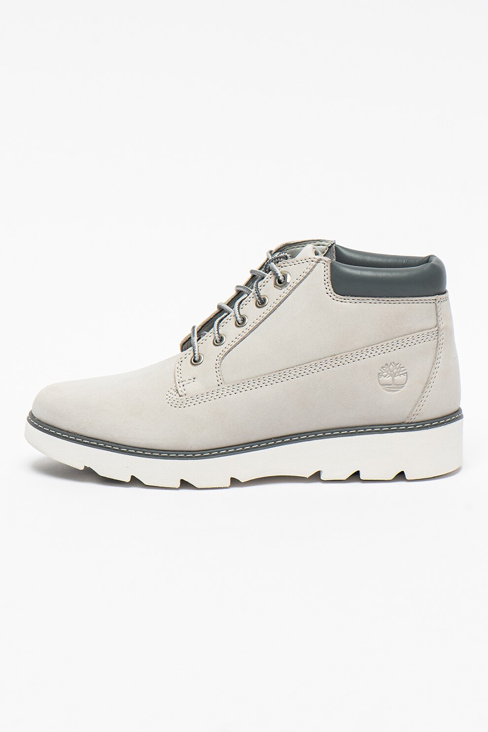 Timberland, Ghete de piele nabuc Keeley Field, Gri deschis