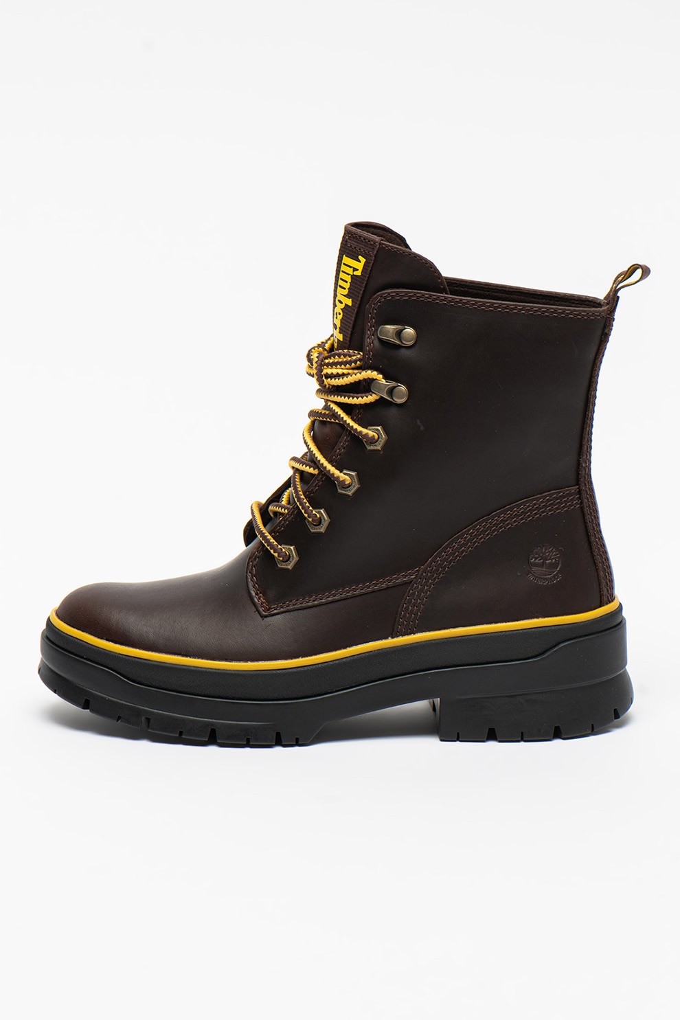 Timberland, Ghete impermeabile de piele Malynn, Coniac