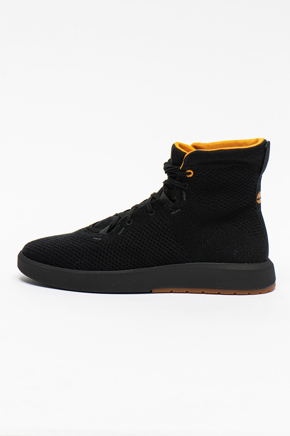 Timberland, Pantofi sport high-top de plasa cu aspect tricotat Truecloud, Negru