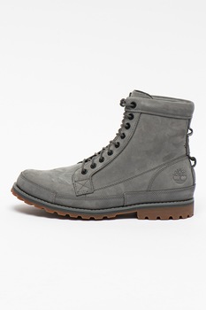 Timberland, Bocanci de piele nabuc Classics 6 IN, Gri carbune Timberland, Bocanci de piele nabuc Classics 6 IN, Gri carbune