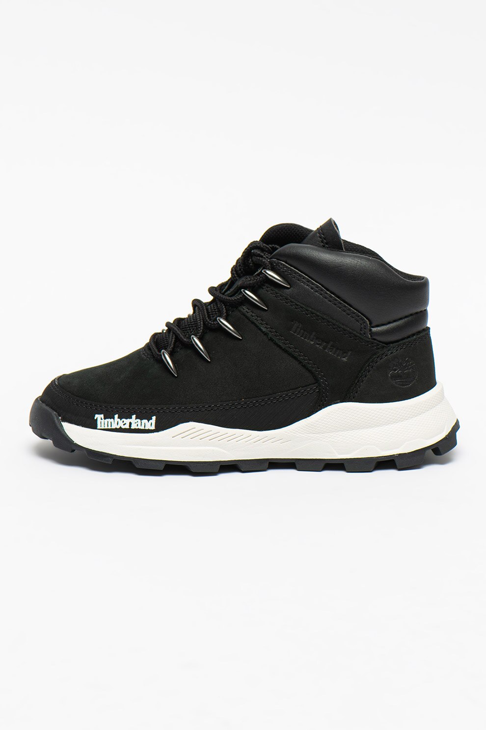 Timberland, Ghete cu garnituri de piele Brooklyn, Negru