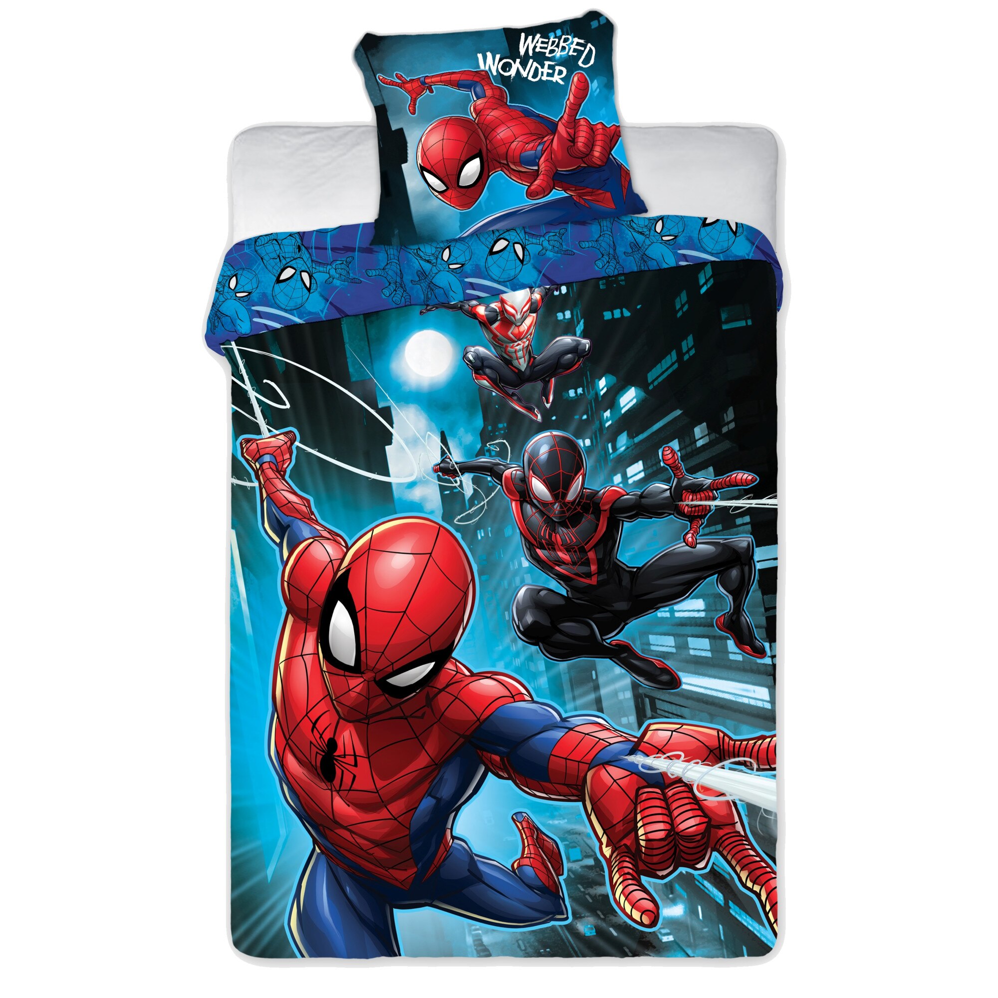 Bed linen Spiderman 036 - 140x200, 60x63 cm