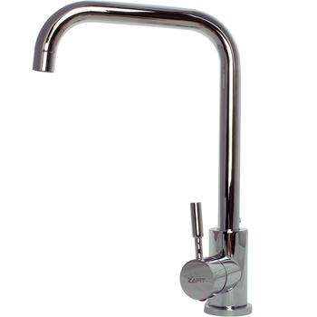 Baterie chiuveta bucatarie ZAFIT™ LUX-20C otel inoxidabil, cartus ceramic, tip C, pipa inalta, 360 grade, monocomanda, racorduri incluse, Cromat Baterie chiuveta bucatarie ZAFIT™ LUX-20C otel inoxidabil, cartus ceramic, tip C, pipa inalta, 360 grade, monocomanda, racorduri incluse, Cromat