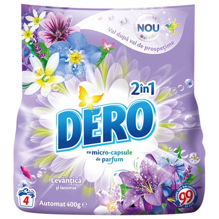 Detergent Manual Dero 2in1 Levantica 400g