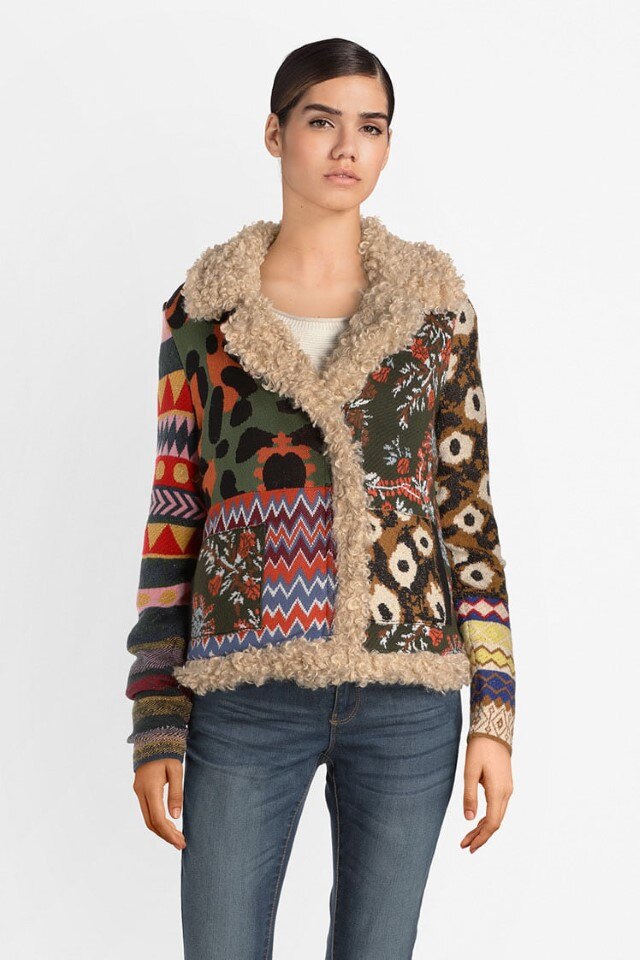 Geaca Desigual 18WWJFA8, Multicolor, L