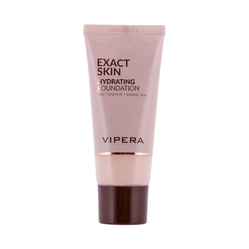 Fond de ten Exact Skin pentru piele uscata si normala 1 ecru, 30 ml Fond de ten Exact Skin pentru piele uscata si normala 1 ecru, 30 ml