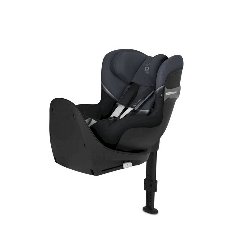 Scaun auto ISOFIX i-Size Cybex Sirona SX2 Granite Black, 61 -105 cm, Negru
