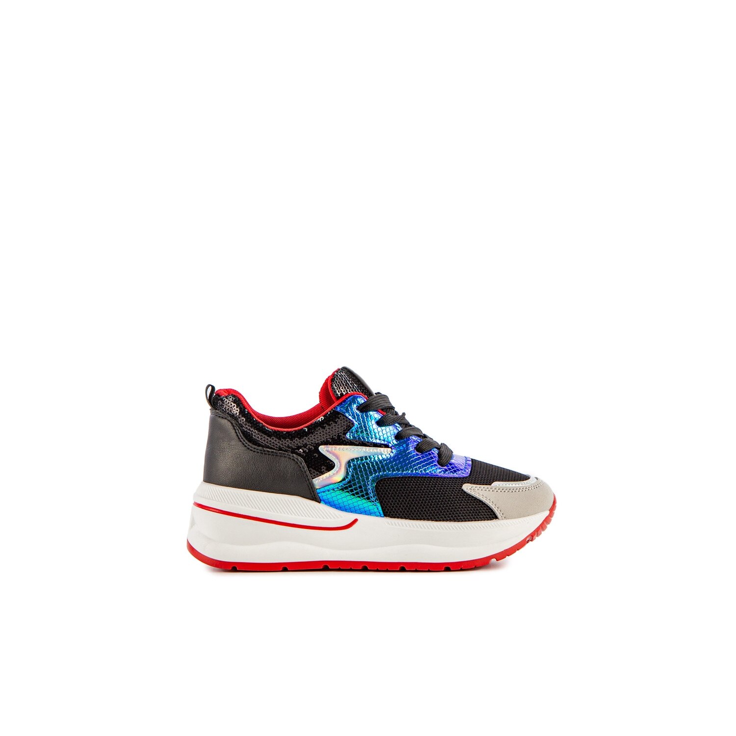 Pantofi sport dama Adeen negru, Negru