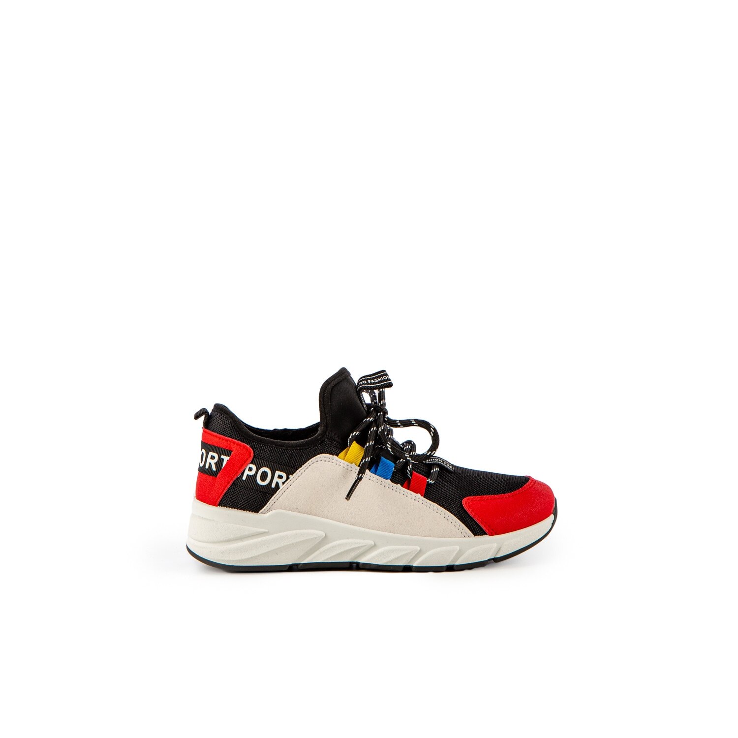 Pantofi sport dama Shani negru, Negru
