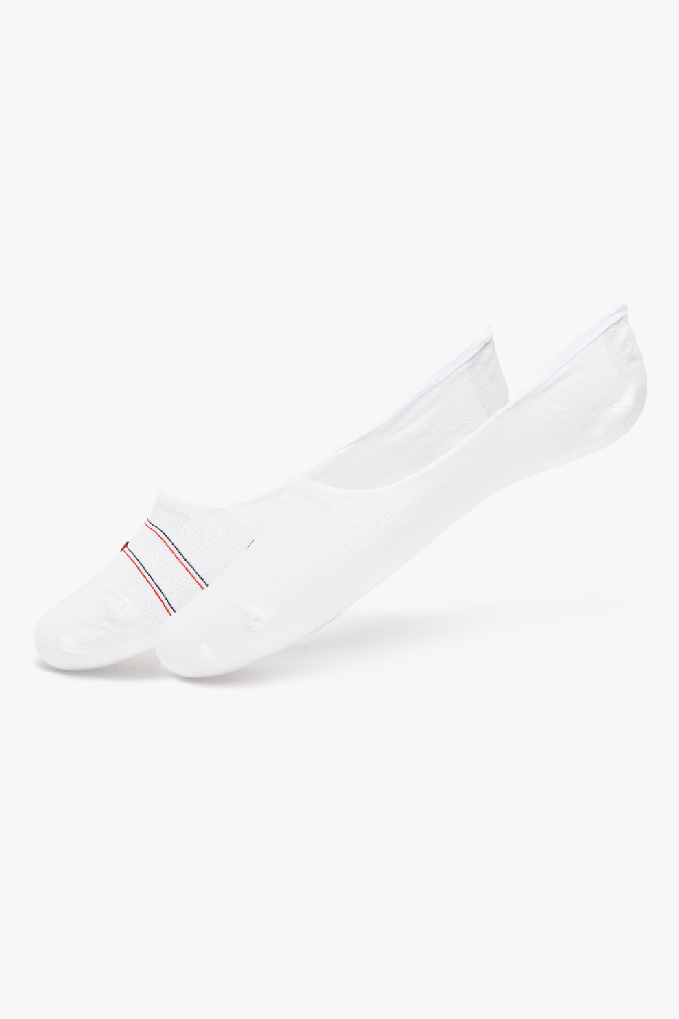 Tommy Hilfiger, Set de sosete foarte scurte- 2 perechi, Alb optic
