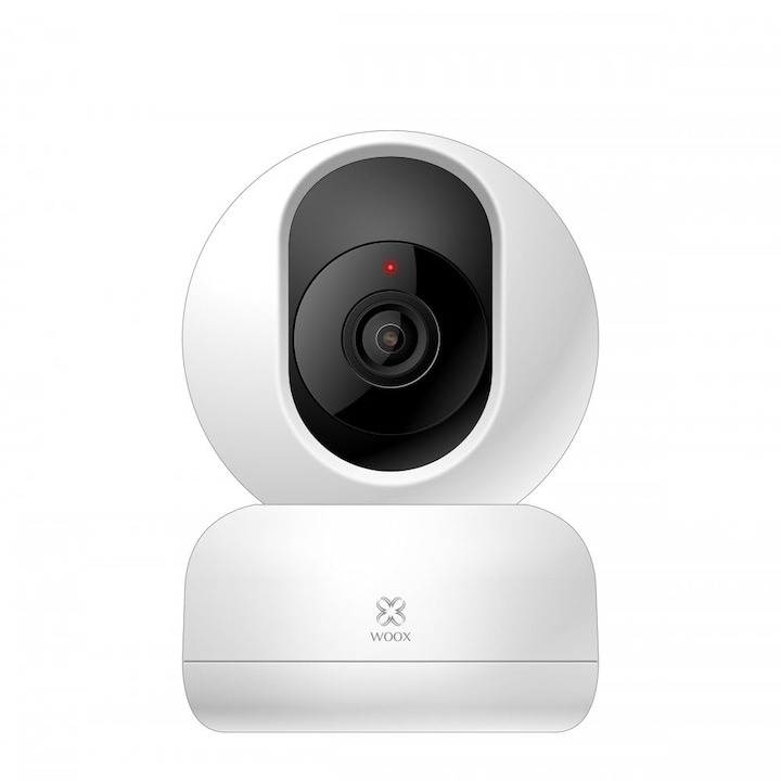Woox Smart Home 360°-os Beltéri Kamera R4040,1920x1080, mozgásérzékelés, beépített mikrofon, hangszóró, Wi-Fi
