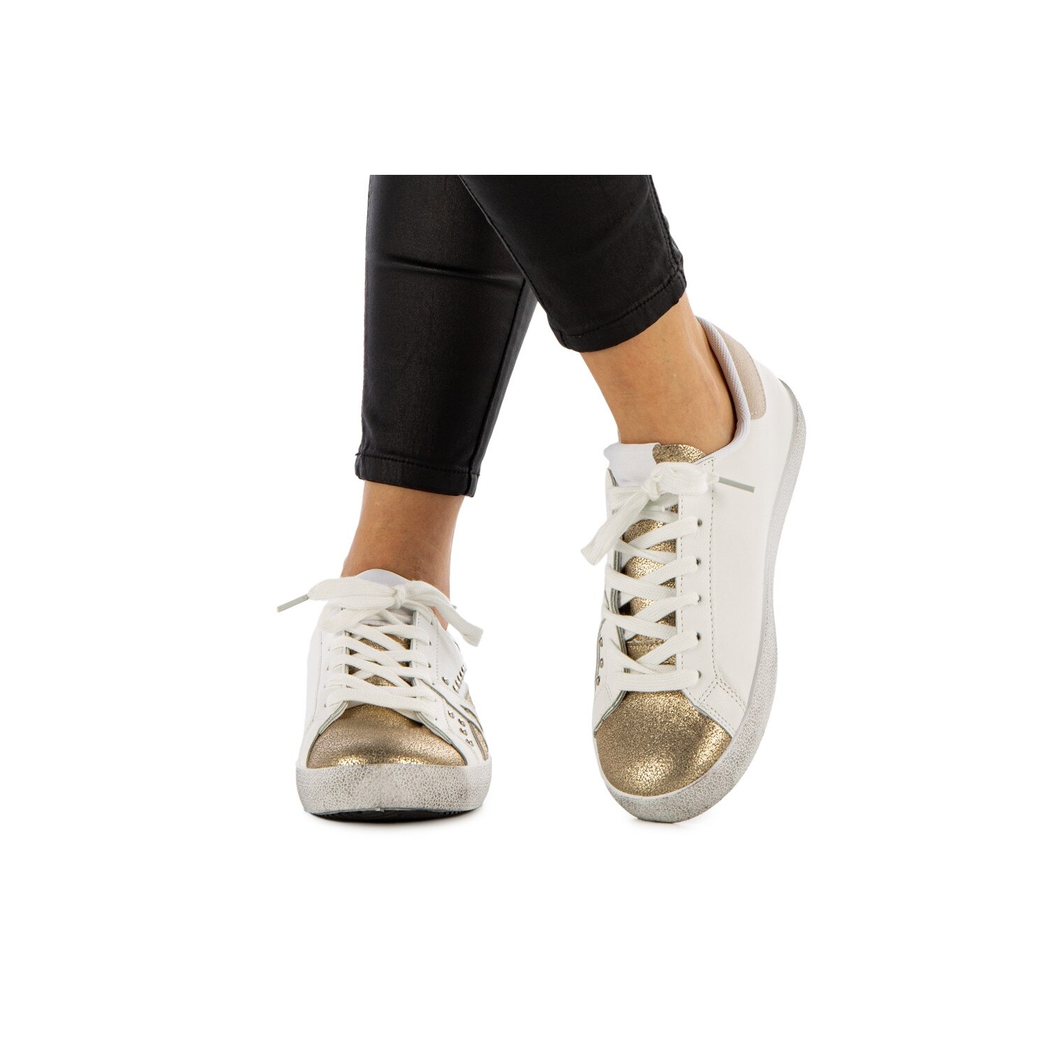 Pantofi sport dama Seran auriu, Auriu