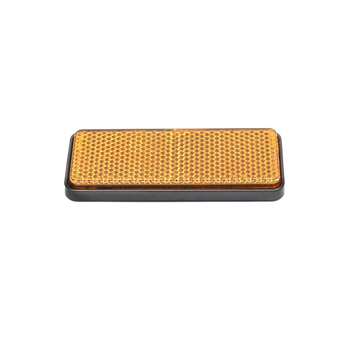 Reflectorizant dreptunghiular cu adeziv 90x32mm galben lateral Breckner Germany