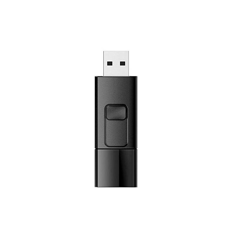 Silicon Power 64GB USB-Stick 3.0 Blau – Mit Versenkbarem Anschluss, Matte Oberfläche, Handlich