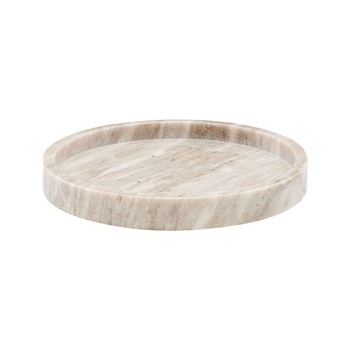 Tava Servire Meraki Marble Tray Bej 25cm Tava Servire Meraki Marble Tray Bej 25cm