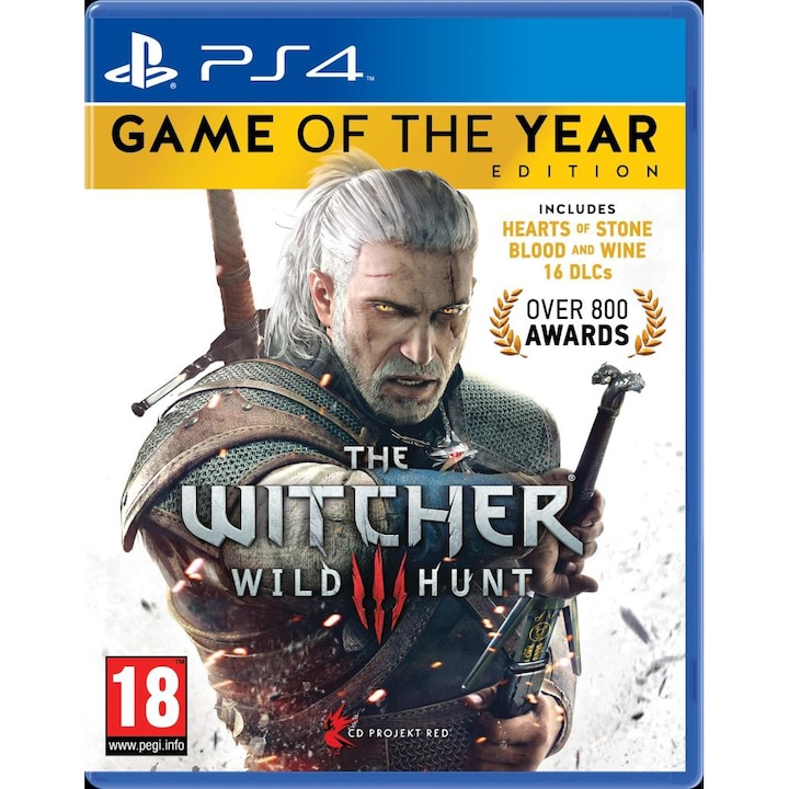 Игра The Witcher 3: Wild Hunt Game of the year Edition за PlayStation 4