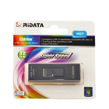 Memorie USB3, RiDATA, 32GB, model RHD7, negru Memorie USB3, RiDATA, 32GB, model RHD7, negru