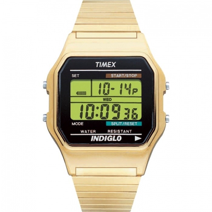 Ceas Timex barbatesc Classics T78677 auriu Stainless-Steel Quartz