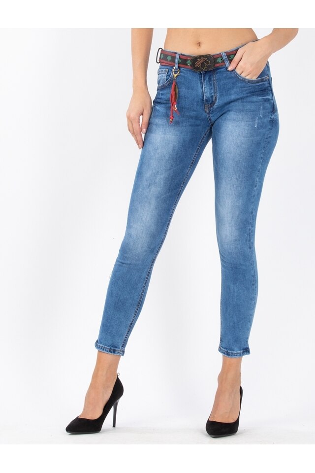 Blugi Dama Karissa Five Bleumarin