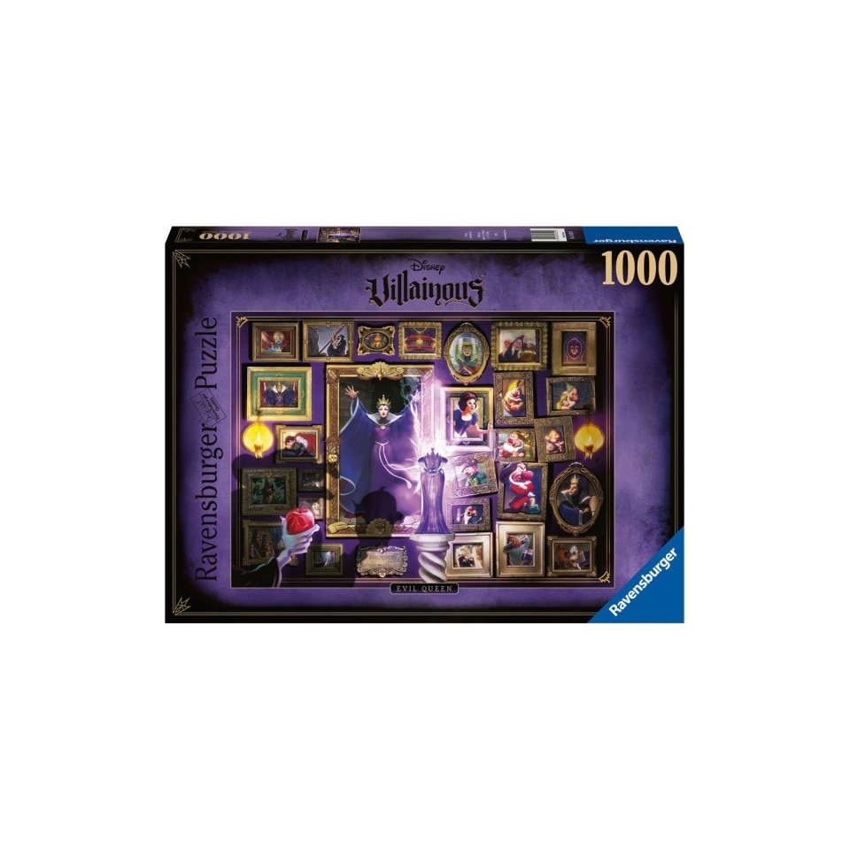 Puzzle Disney Villainous Snow White - Evil Queen , 1000 piese, Multicolor