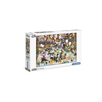 Puzzle Disney Masterpiece Character Gala , 6000 piese, Multicolor Puzzle Disney Masterpiece Character Gala , 6000 piese, Multicolor