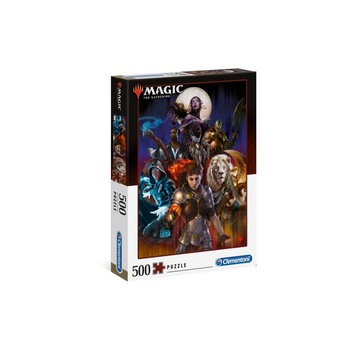 Puzzle Magic the Gathering Planeswalker , 500 piese, Multicolor Puzzle Magic the Gathering Planeswalker , 500 piese, Multicolor
