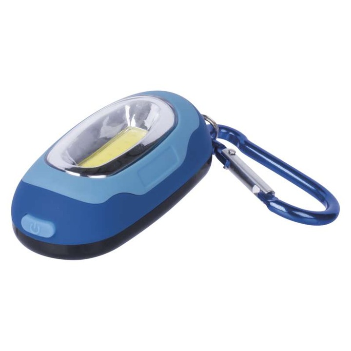 Ключодържател Emos, 1W COB LED, Магнит, Син