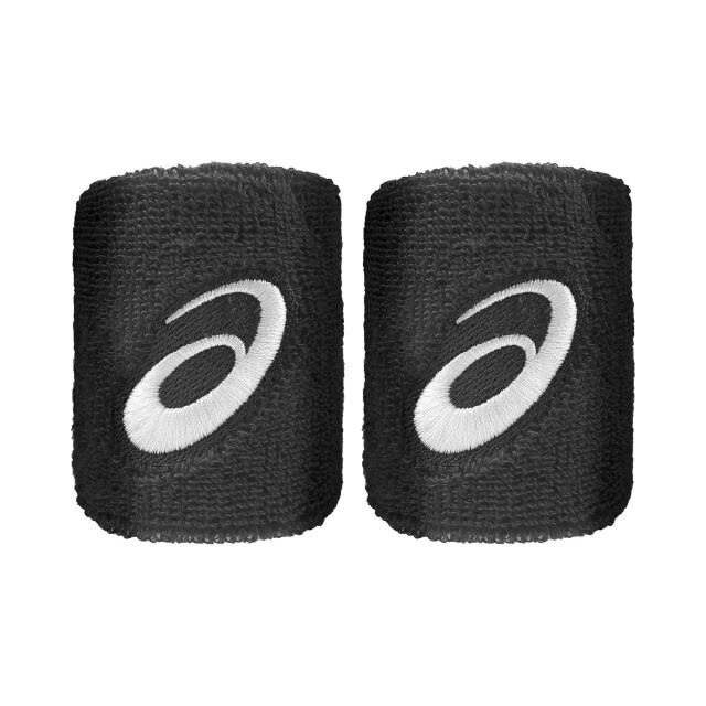 Set 2 mansete sport Asics, unisex, negru