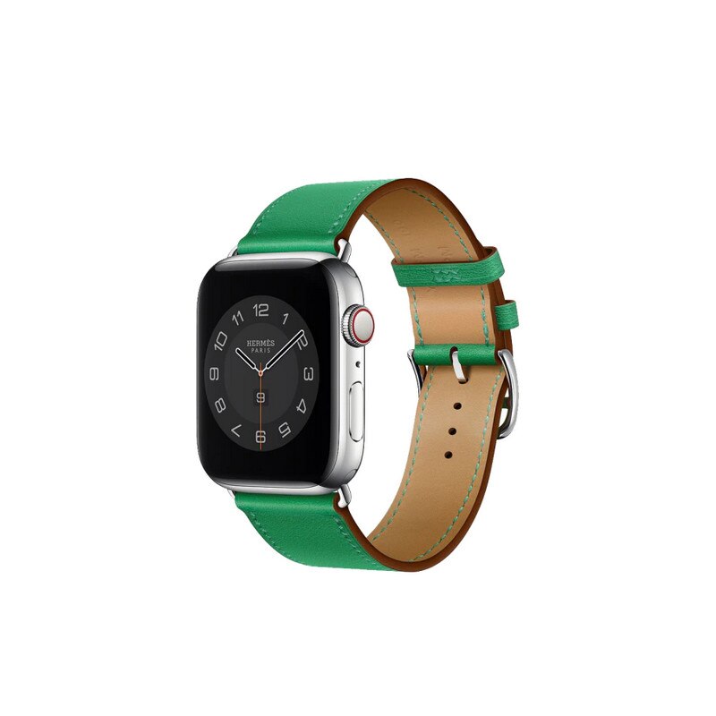 Curea piele Smartech compatibila Apple Watch versiune 1/2/3/4/5/6 (42/44mm) V10