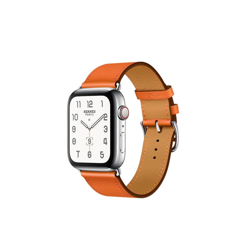 Curea piele Smartech compatibila Apple Watch versiune 1/2/3/4/5/6 (42/44mm) V11