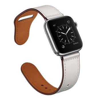 Curea piele Smartech compatibila Apple Watch versiune 1/2/3/4/5/6 (42/44mm) V18 Curea piele Smartech compatibila Apple Watch versiune 1/2/3/4/5/6 (42/44mm) V18