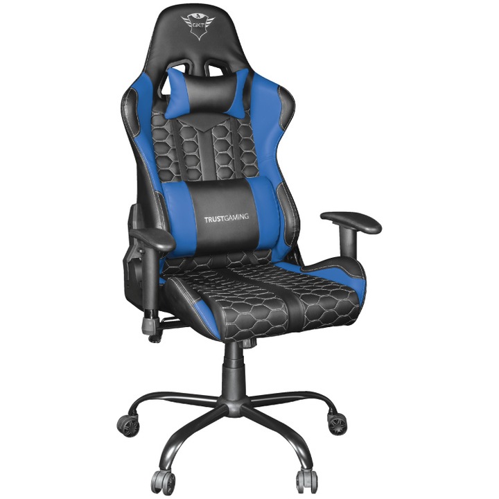Trust GXT 708B Resto Gamer szék, kék