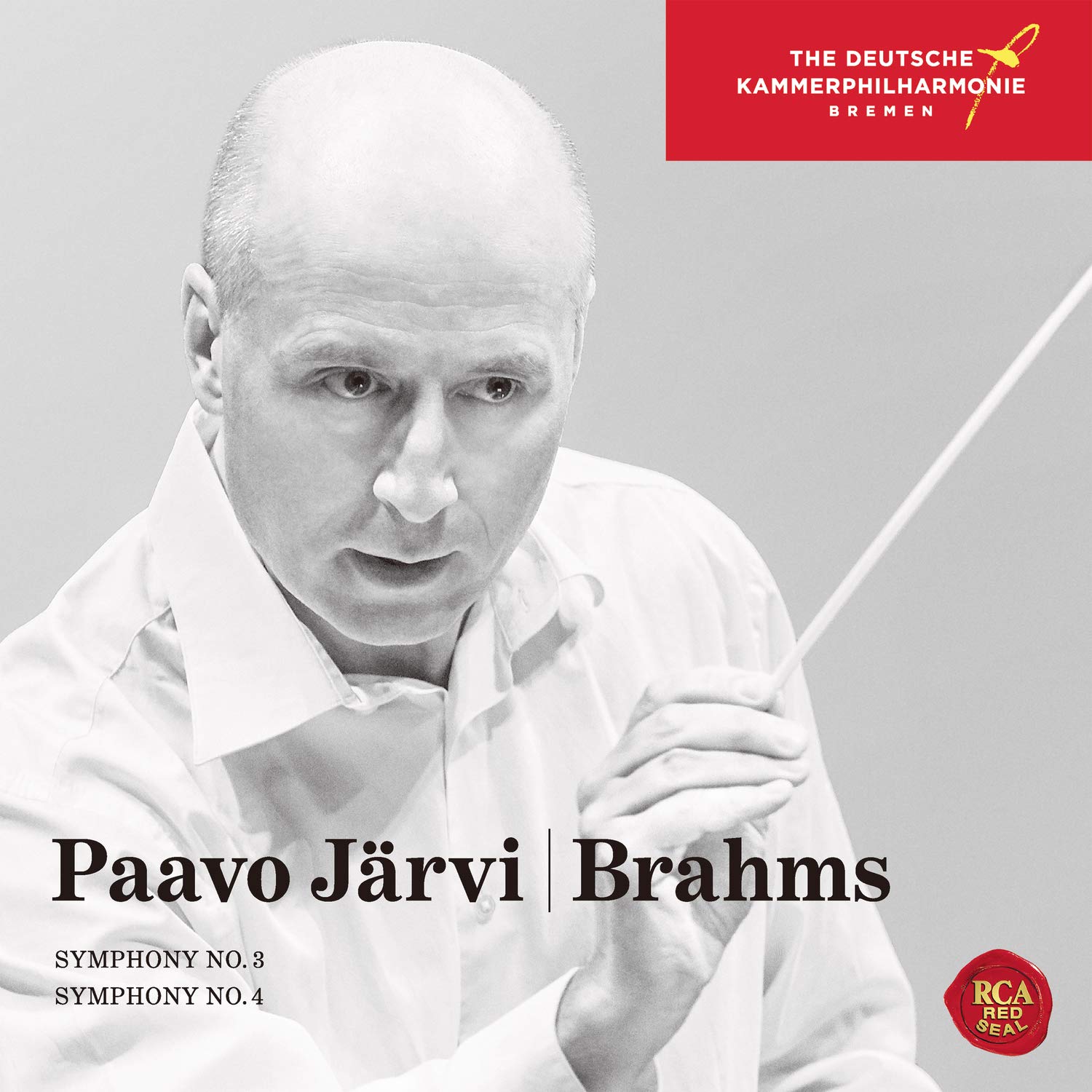 Paavo Jarvi - Brahms: Symphony No. 3 & No. 4 - CD