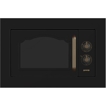 Cuptor cu microunde incorporabil Gorenje BM235CLB, 23 l, 800 W, functie Grill, Negru Cuptor cu microunde incorporabil Gorenje BM235CLB, 23 l, 800 W, functie Grill, Negru