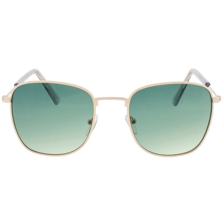 Férfi napszemüveg, Icon szemüveg, Ken modell, arany, zöld színátmenetes lencse