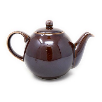 Ceainic-London Pottery Globe- 4 Cup Teapot Oyster Rockingham, Maro, Ceramica, 900 ml Ceainic-London Pottery Globe- 4 Cup Teapot Oyster Rockingham, Maro, Ceramica, 900 ml