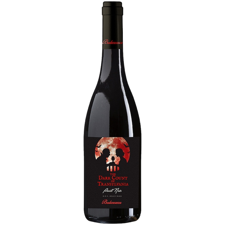 Vin Rosu Budureasca Dark Count of Transylvania, Pinot Noir, Sec, 0.75l
