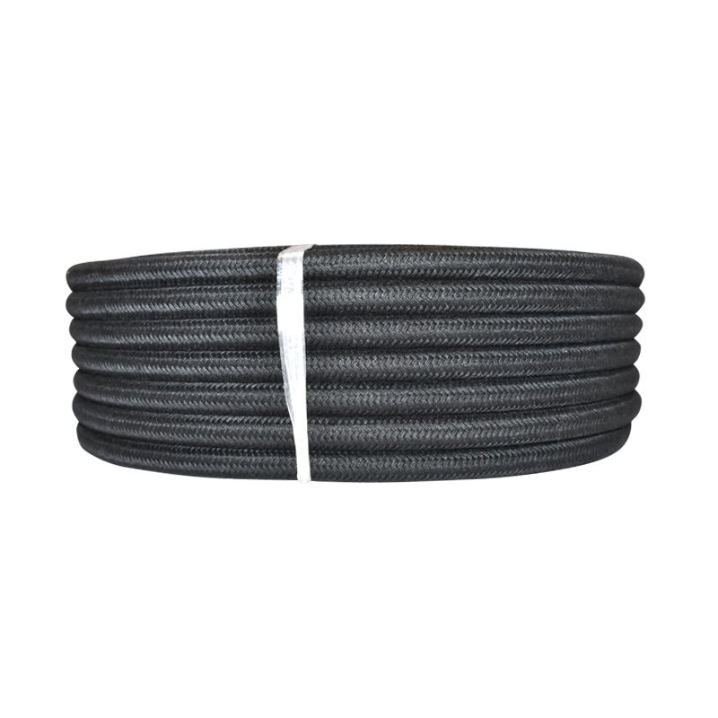 Furtun combustibil 8x12 cu protectie din bumbac rola 30m