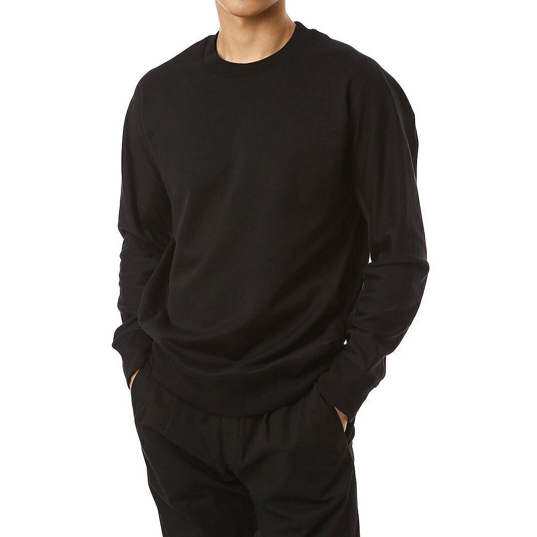 Bluza barbati Y-3 Yohji Yamamoto Classic Crew Sweatshirt Black logo SKUFJ0350, Negru