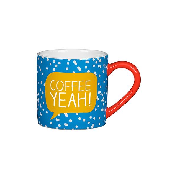 Cana-Coffee Yeah, Ceramica, 400 ml, Multicolor