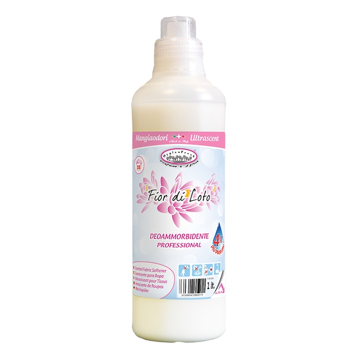 Hygienfresh Koncentrált mosodai öblítő, lótuszvirág, 33 mosás, 1l