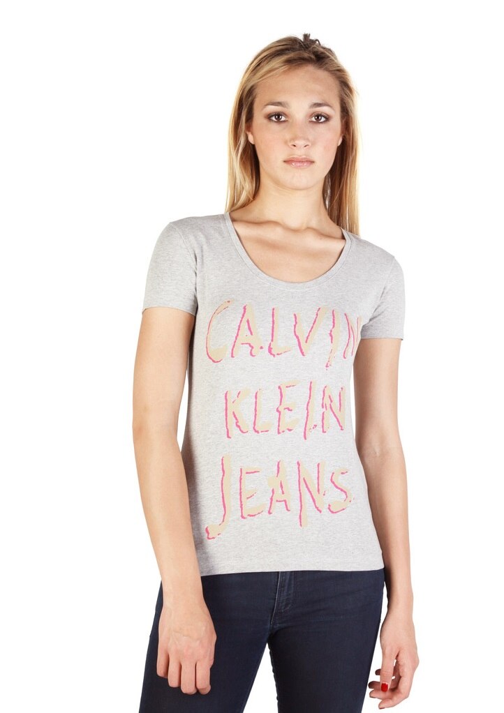Tricou Calvin Klein Dama Gri CWP12UJ1200 - M