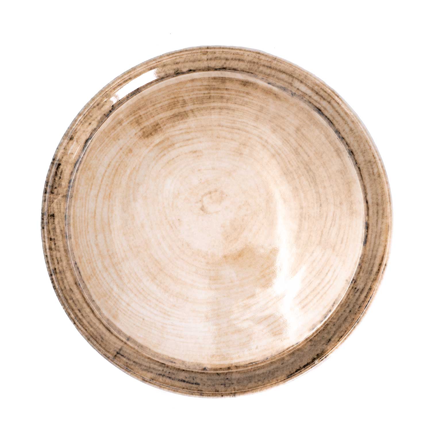 Farfurie pentru pizza diametru 310mm, model Tree Tabacco, portelan, Saturnia