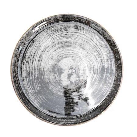 Farfurie pizza, diametru 310mm, model Black Round, portelan, Saturnia