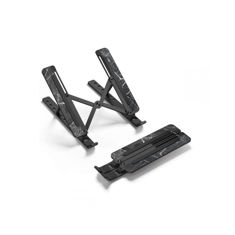 Suport Laptop Universal Premium Supcase Cosmo Marble Negru