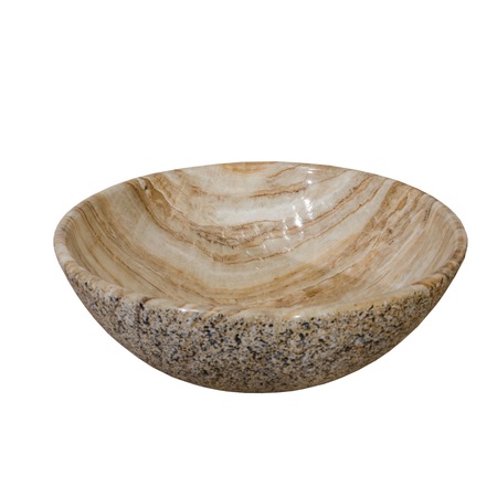 Lavoar din ceramica Koral montaj blat, 31x31x13 cm, multicolor