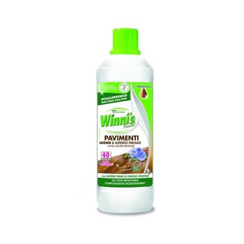 Detergent concentrat pentru parchet si suprafete din lemn, Winni's, 1000 ml Detergent concentrat pentru parchet si suprafete din lemn, Winni's, 1000 ml