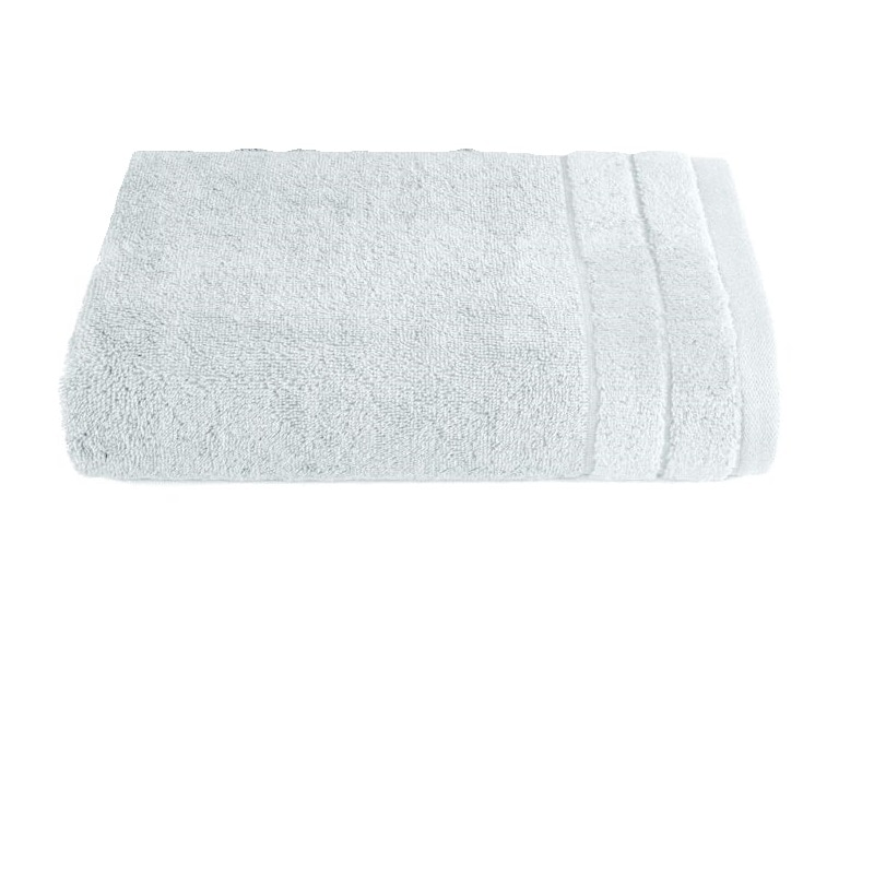 Prosop baie, DAMLA, Eurofirany, 50x90, 100% bumbac, argint