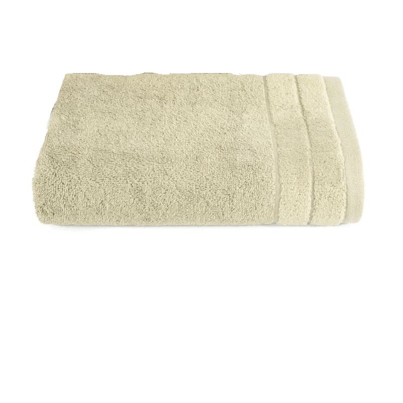 Prosop baie, DAMLA, Eurofirany, 70x140, 100% bumbac, bej