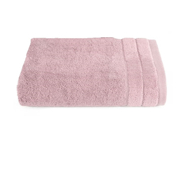 Prosop baie, DAMLA, Eurofirany, 70x140, 100% bumbac, lila deschis